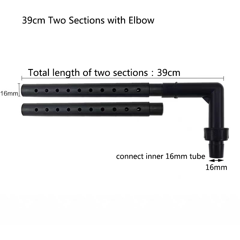 New Aquarium Fish Tank Filter Rain Spray Bar Unit Outflow Pipe Aquarium Accessories Water Fall Filter Connecting Parts Pipes