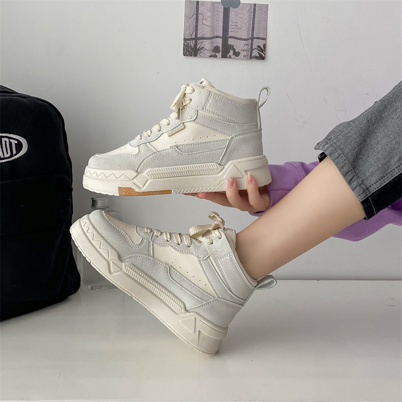 Canvas Fashion Breathable Street Male Brand Lace-up Sneakers High Top Women Causal Shoes c4d9
