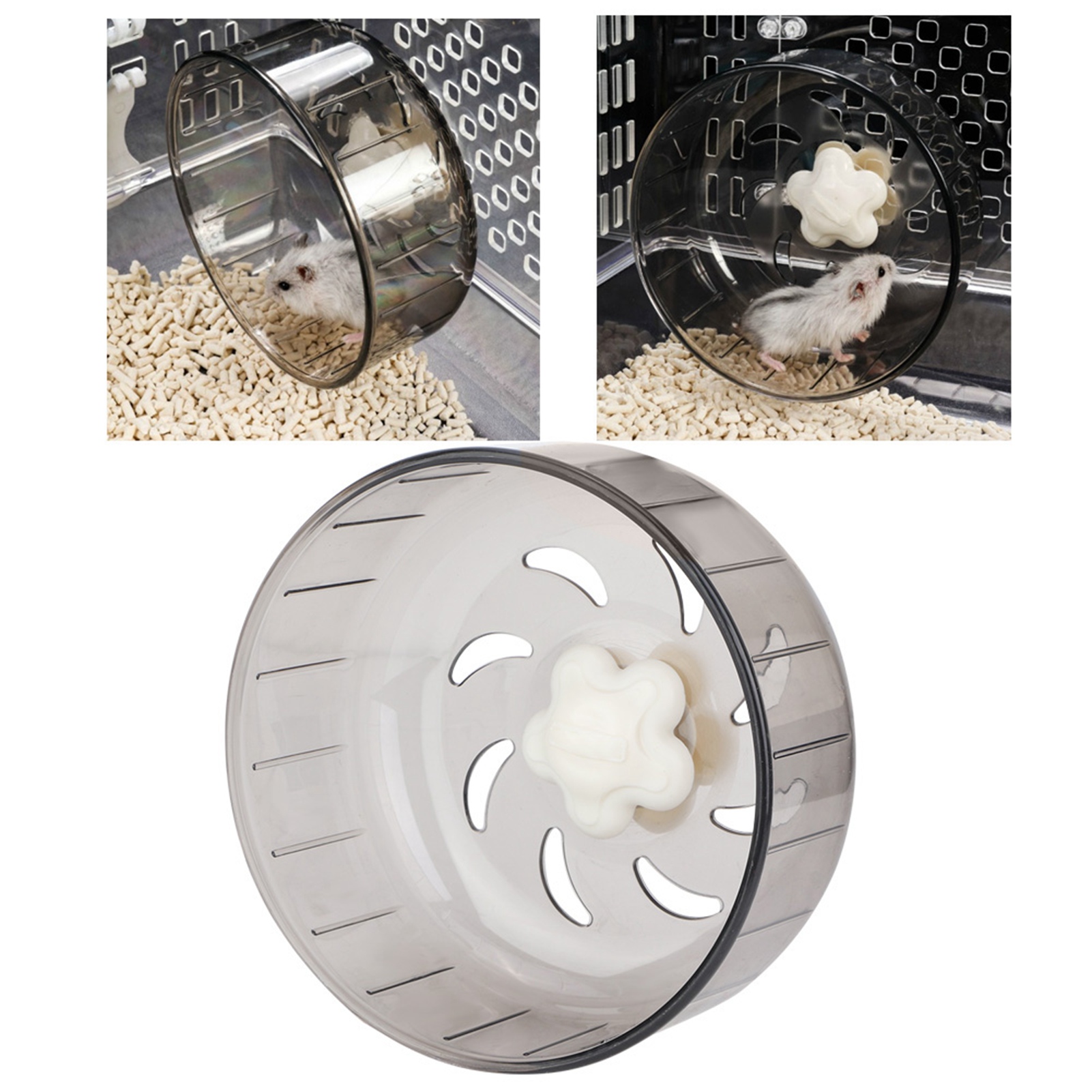 Hamster Running Disc Silent Small Pet Rotatory Jogging Wheel Small Pets Sports Wheel s Hamster Cage Accessories