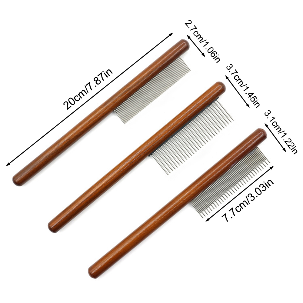 Cat Comb Cat Comb Brush Long Hair Cat Needle Comb Open Knots To Remove Floating Hair Accessories Pet Row Comb