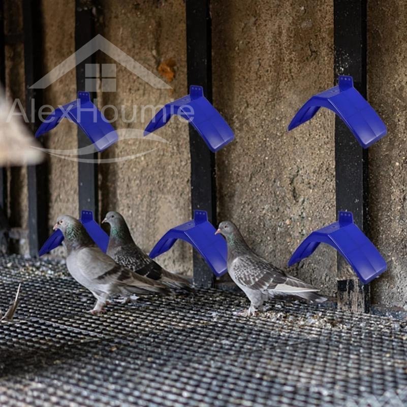 20 Pcs Dove Rest Stand Lightweight Pigeon Perches Plastic Birds Roost Holder Pigeons Dwelling Frame for Parrots and Other Birds