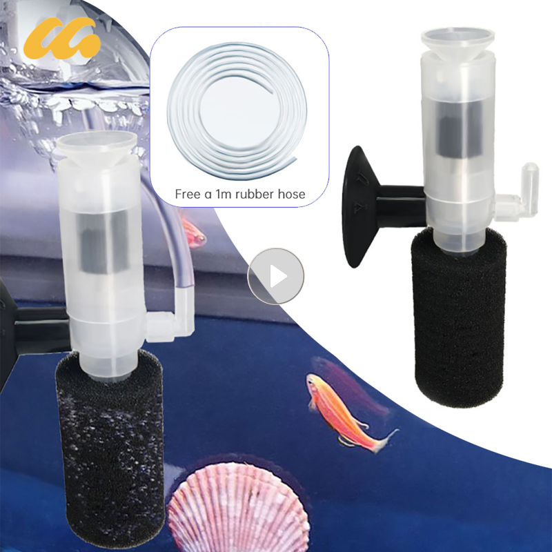 Internal Purifier Set Creative Biochemical Sponge Small Fish Tank Mini Silent Aquarium Supplies Sponge Filter Pumps Household