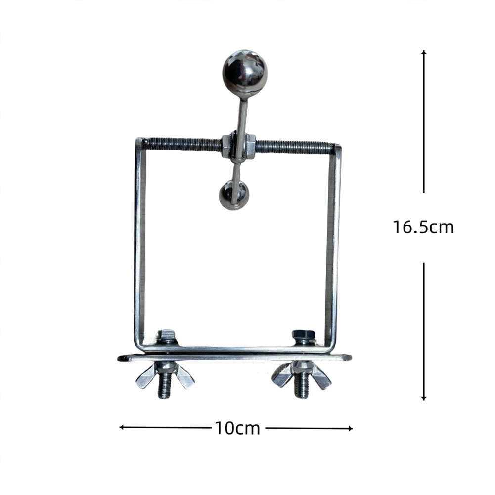 Bird Perch Stainless Steel Stand Parrot Seesaw Toy Bird Interactive Perch Stand Bird Cage Accessories for Parakeet Cockatiel