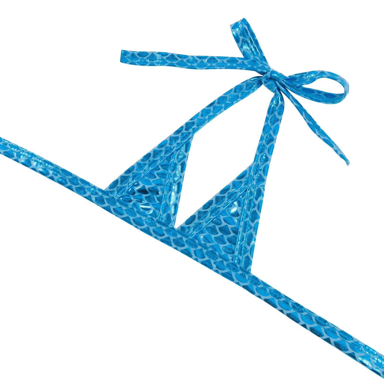 2 Pack Dog Bikini Set,Beach Dog Swimsuit Mermaid Dog Bathing Suit Summer Costume with Shiny Scale Blue & Pink  for Cats Girl Pho