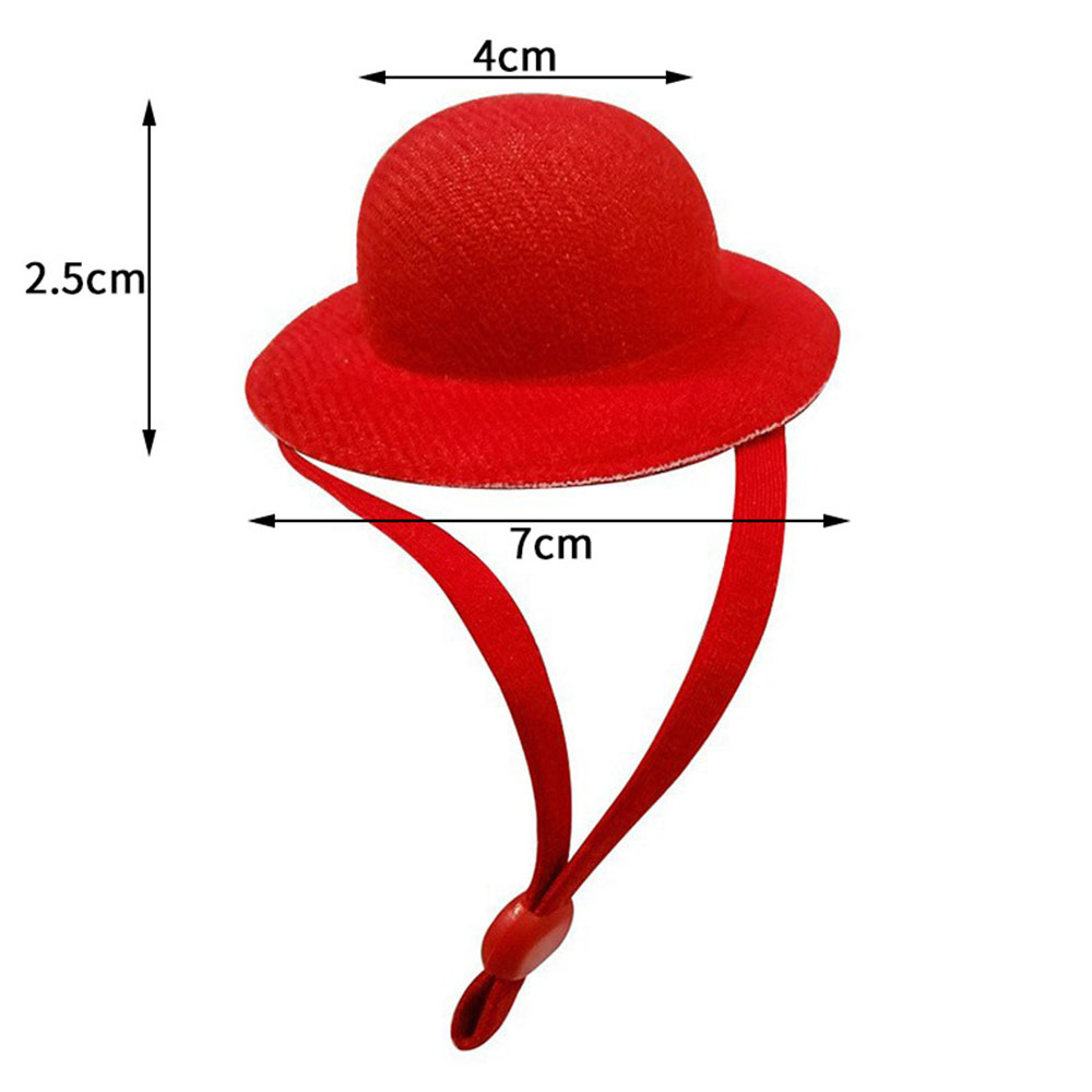 Chicken Hat For Hens Tiny Pets Funny Chicken Accessories Hen Top Hat For Rooster Duck Parrot Hamster Poultry Stylish pets Costum