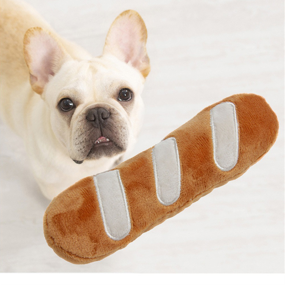 2/3/6PCS Pet Toy Cute New Plush 16x8 X8cm Dog Accessories Puppy Training Toy Puppy Dog Sounding Pet Supplies Plush Toy Fruit