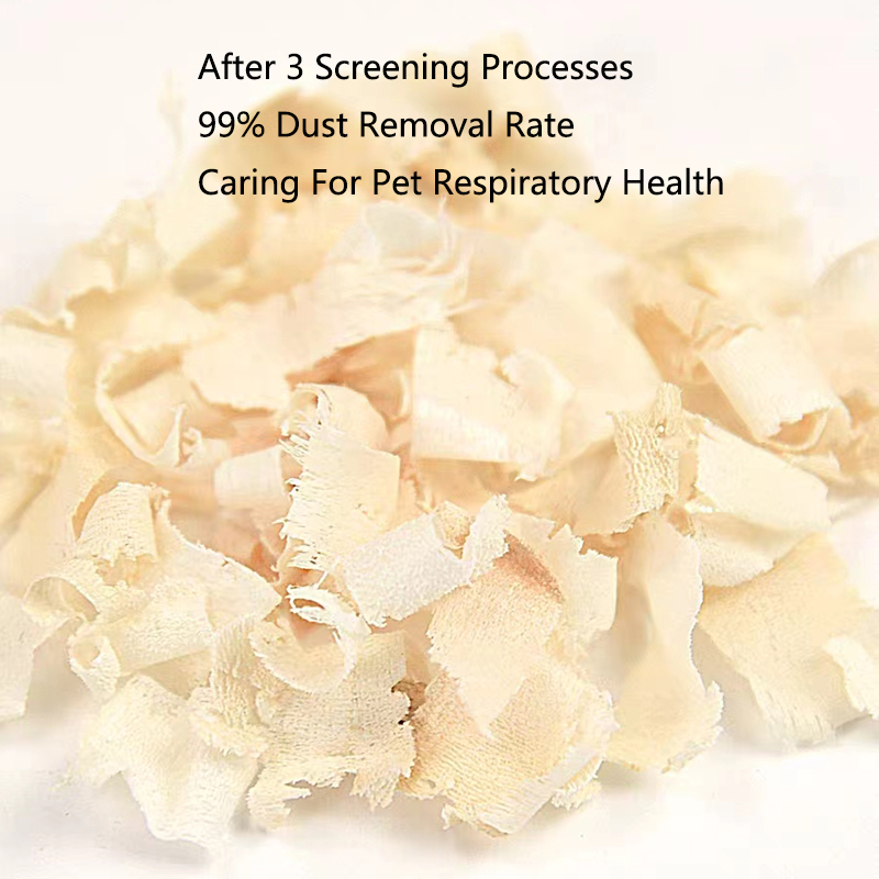 100g Hamster Rat Mouse Wood Chips Bedding for Guinea Pigs Rabbits Chinchillas Birch Bedding Sawdust Cage House Filler Supplies