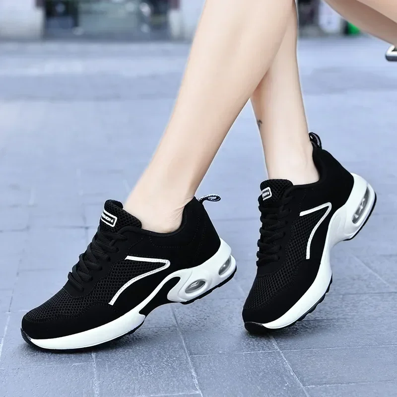 Breathable Vulcanized Shoes Woman Autumn Fashion Comfortable Sneakers Women Mesh Casual Sports Sheos 9e07