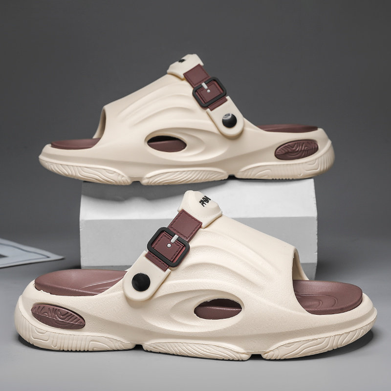 High Quality Men's Outdoor Sandals Slippers Beach Comfortable Slides Thick Sole Clogs Men Casual Shoes Men Beach Sandals 38-45