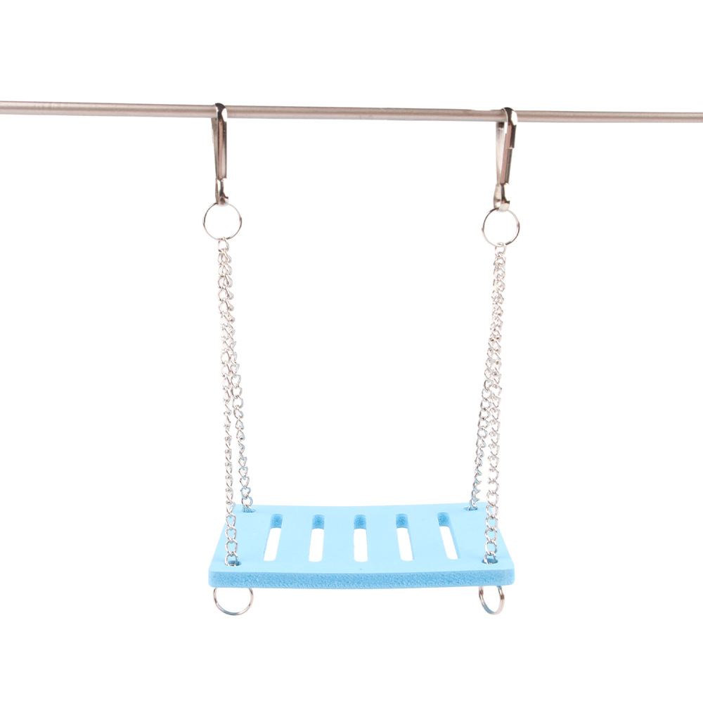 Small Animal Nest Swing Hammock Supplies Small Pet Parrot Platform Suspension Bridge Hamster Toy