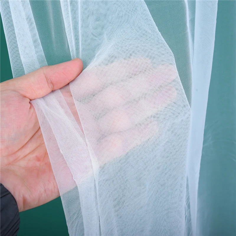 2 Panel 10x10FT White Backdrop Curtains With Lights for Party Wedding Arch Wrinkle Free Po Background Shower Decorations 240902