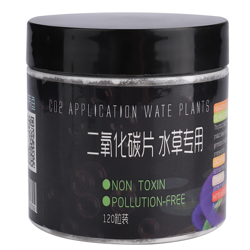 CO2 Tablet CO2 Tablet Carbon Dioxide Diffuser for Water Plant Grass Fish Aquarium Water Plant Carbon Dioxide Diffuser