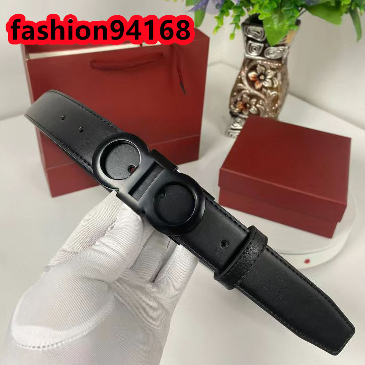 Belts For Men Designer Belt Women 3.3cm Width Fashion Great Genuine Belts Waistband Cintura Uomo Simon Belt With Box