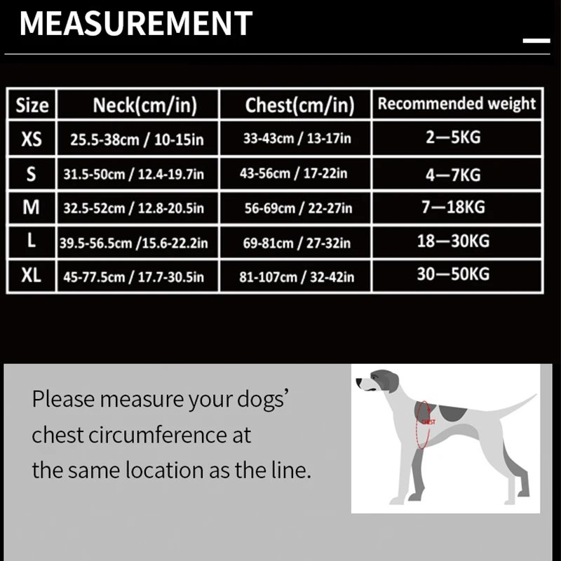 Winhyepet Dog Harness Vest Pet Reflectiv Light Nylon Training Padding Dog service Protective Clothes For Small Meduim Large