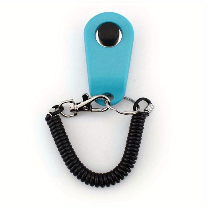 Pet clicker ring trainer sound interactive ring, fingertip dog trainer cat and dog universal ring, long bracelet