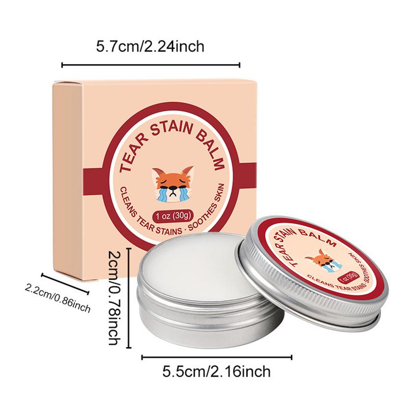 Pet Tear Stain Remover Cat Dog Eye Cleaner Cream pet Eye Stain Cleaner Ointment Natural Tear Stain Remover Pet cleaning tool