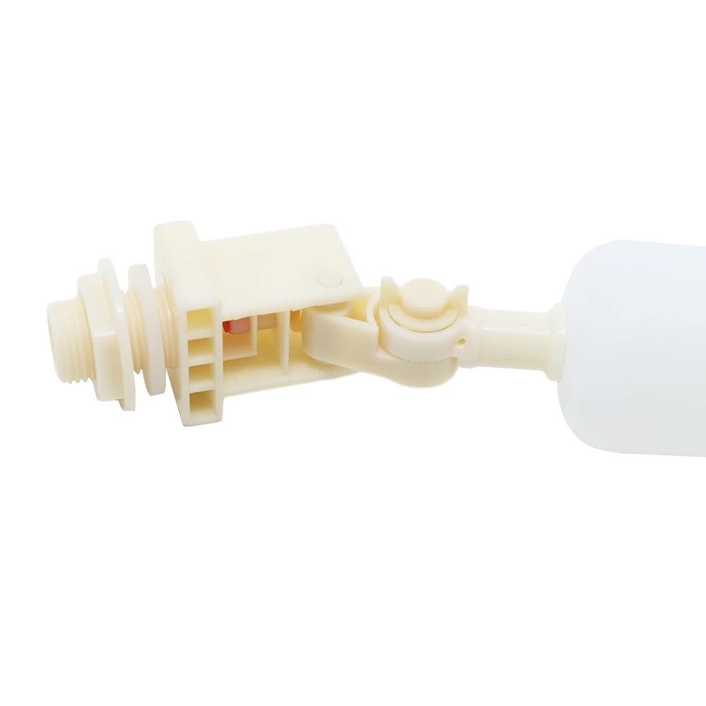1 Pcs DN15 1/2'' New Float Ball Valve Shut Off Plastic Adjustable Auto Fill Water Control Switch Cattle Water Bowl Aquarium Tank