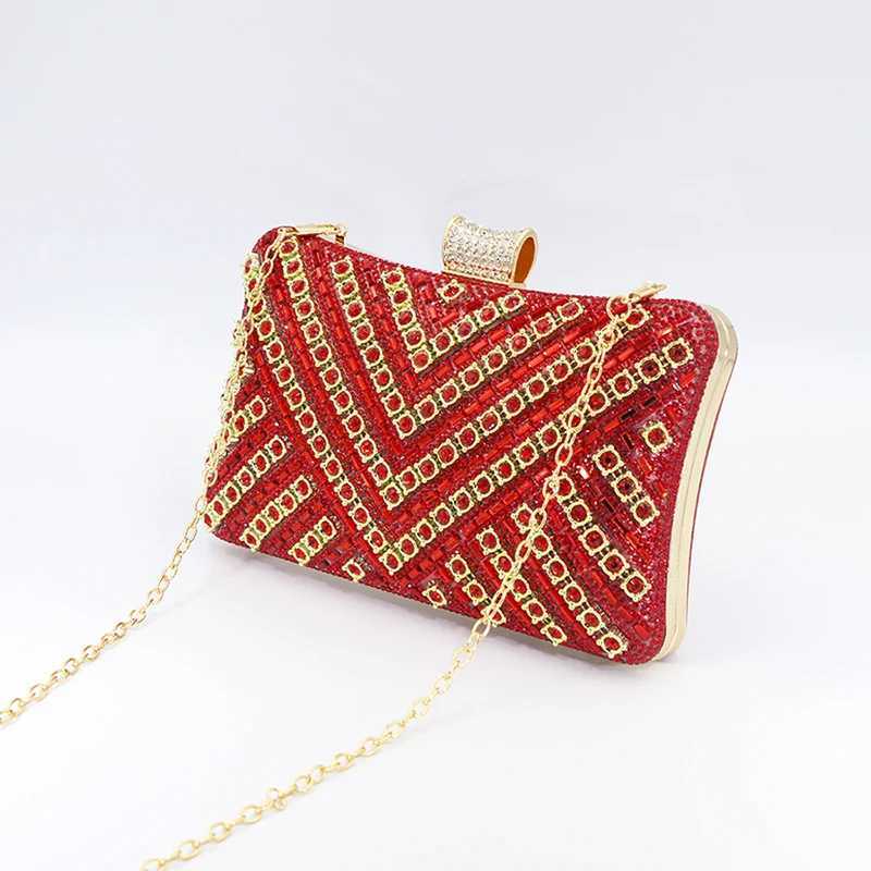 CMM Women Rhinestones Clutch Bag Ladies Fashion Diamonds Evening Bags Chain Shoulder Handbags Party Wedding Day Purse 240903