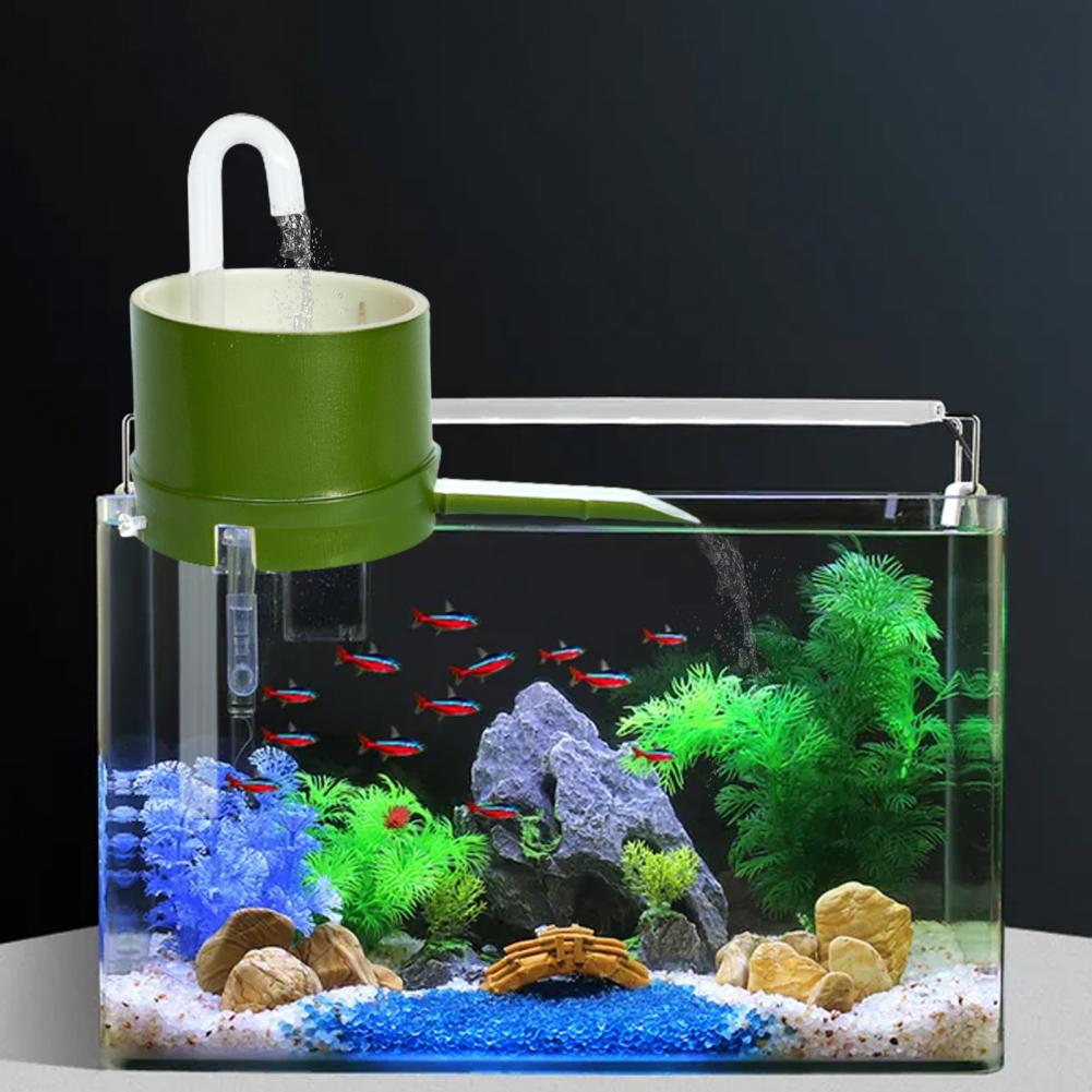 3 In 1 Aquarium Filter Small Waterfall External Filter Impurities Fish Tank Filter for Fish Tank
