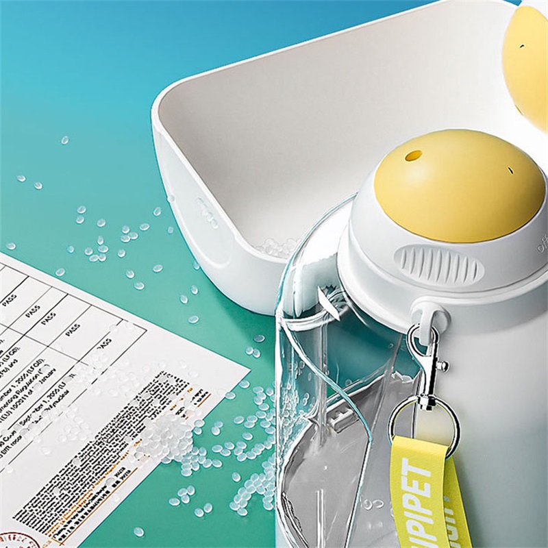 free shipping Portable Dogs Pet Bottle For Travel Large Capacity Dog Water Dispenser 2 In 1 Puppy Drinking Bowl Leak