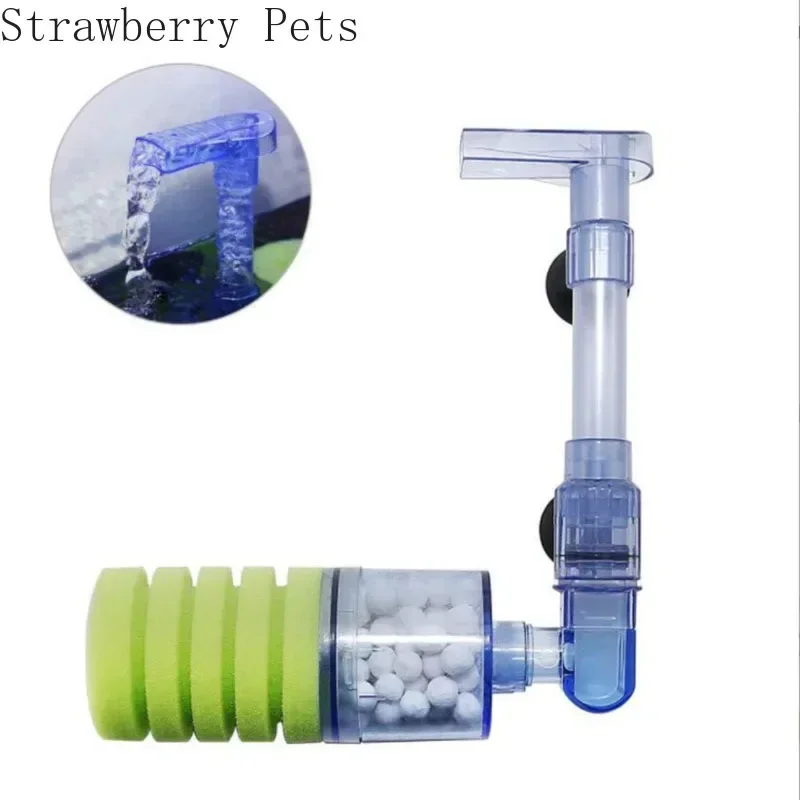 New Aquarium Filter for Aquarium Fish Tank Air Pump Skimmer Biochemical Sponge Filter Aquarium Bio Filter Filtro Aquario