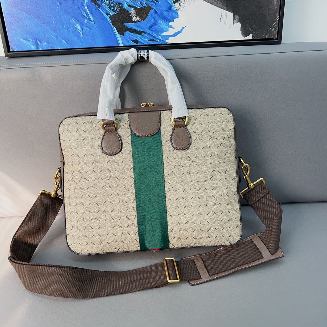 Luxury designer Laptop Bag tote bags men's casual business briefcase leather shoulder bags work bag travel bags man messenger bag Laptop Bag Large capacity