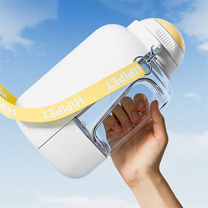 free shipping Portable Dogs Pet Bottle For Travel Large Capacity Dog Water Dispenser 2 In 1 Puppy Drinking Bowl Leak