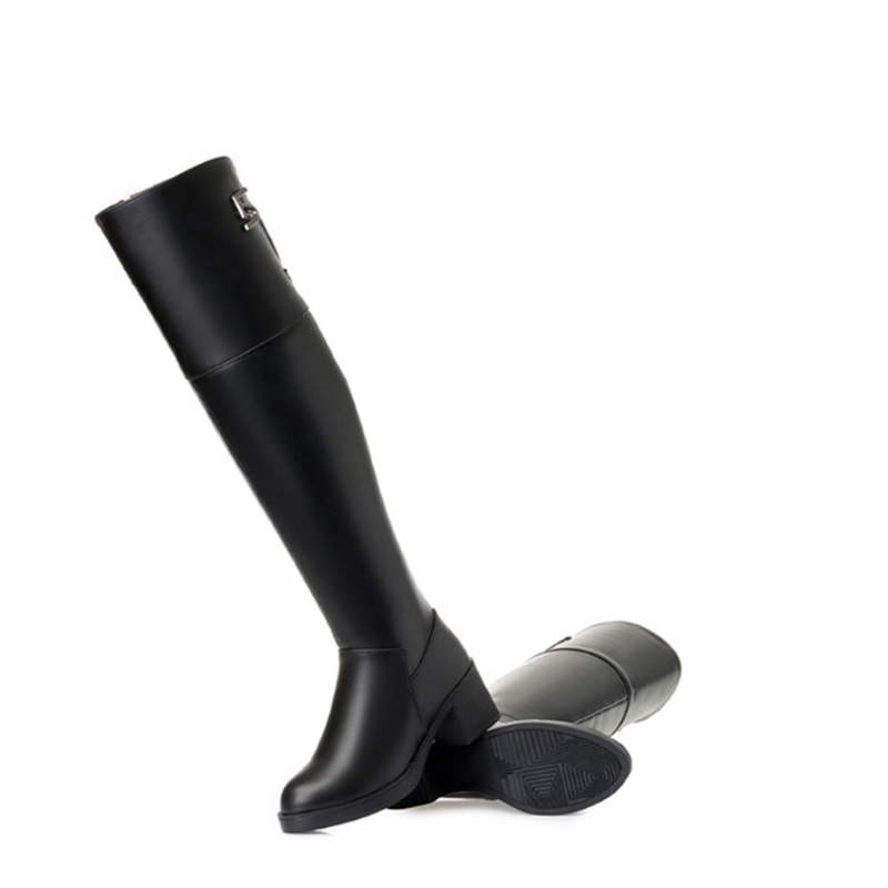 AIYUQI Over Knee Boots Womens 2024 New Genuine Leather Women Knee High Boots Knight Boots Women Shoes High Heeled Trend Female
