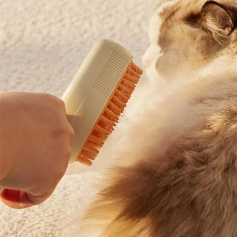 Pet Spray Massage Comb Steam Comb Cat Hair Cleaner For Cats Dogs To Float Hair Free Bath Special-purpose Cat Comb Pet Supplies