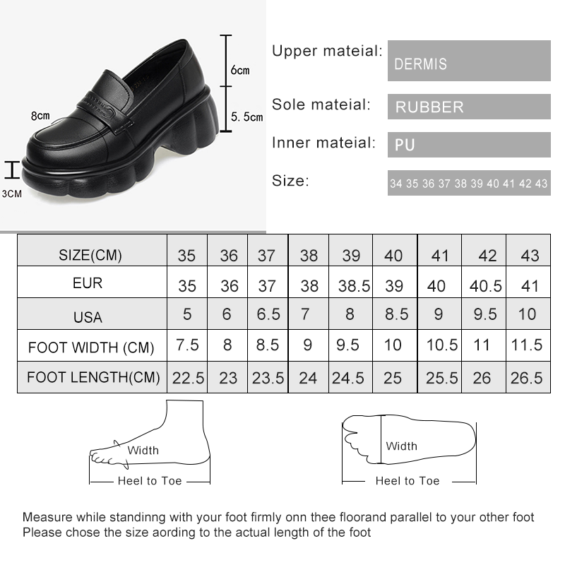 Genuine AIYUQI Leather Loafers 2024 Spring New British Style Fashion Platform Shoes Women fc5c