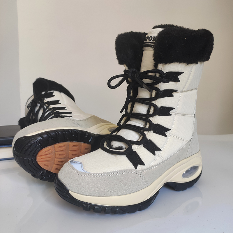 new Women's in Large Size Warm Snow Slope and Ankle Boots Skiing Equipment NEW hot Suitable for Winter Outdoor Exploration