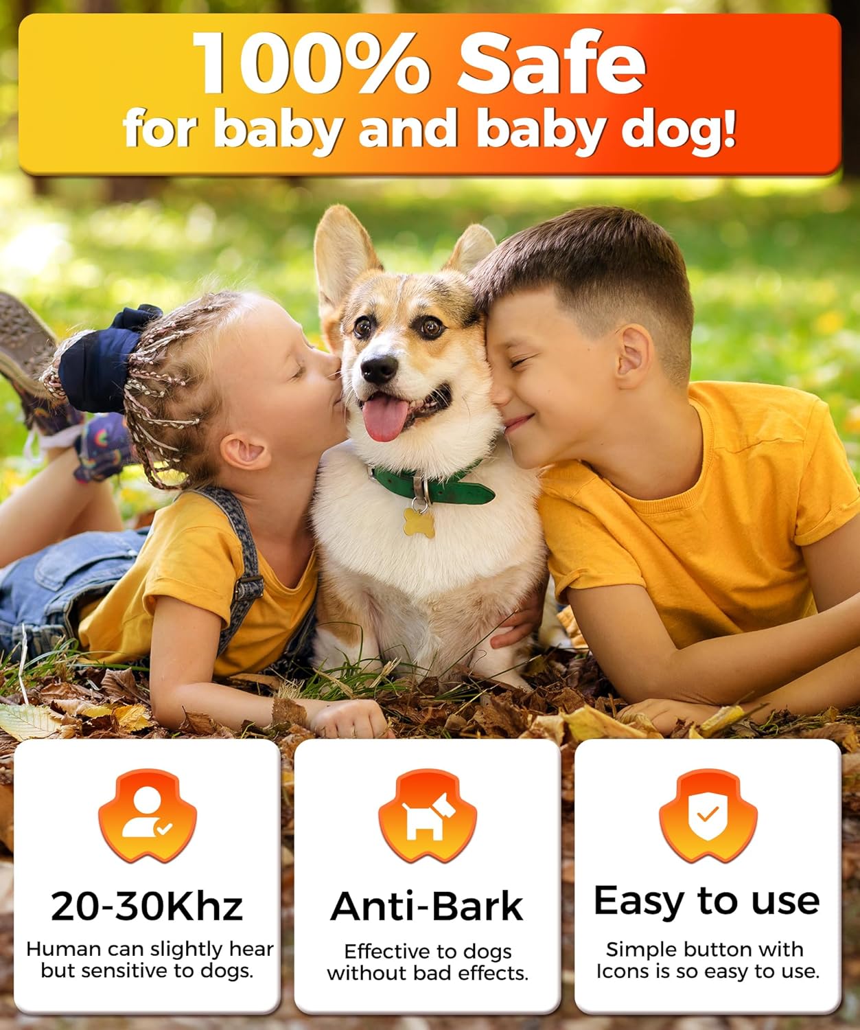 Professional Electric Trainer Repeller Pet Anti Barking Ultrasound Dog Repeller Ultrasonic Dog Repeller