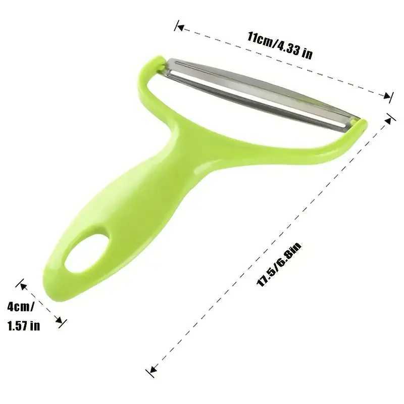 1/2pcs Vegetable Shredder Large Peeler Salad Fruit Potato Slicer Purple Kale Cabbage Grater Wide Mouth Peeler Kitchen GadgetsXJ240903