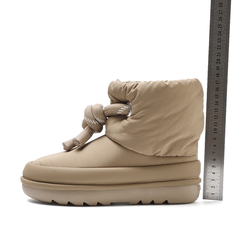 AIYUQI Snow Boots For Women 2024 Winter New Platform Mid-tube Women's Short Boots Fashiona Fur Warm Women's Winter Shoes