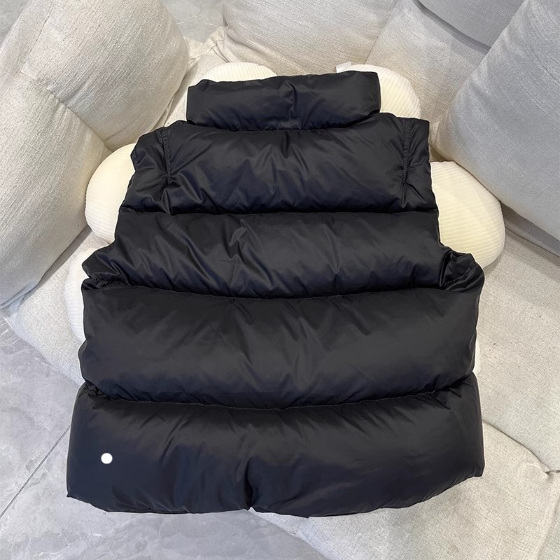 L4856 Kids Puffer Jacket Vest Kids Boy Girl Hooded Outfit Solid Color Linghtweight Winter Coat Sports Winter Padded Parka Keep Warm