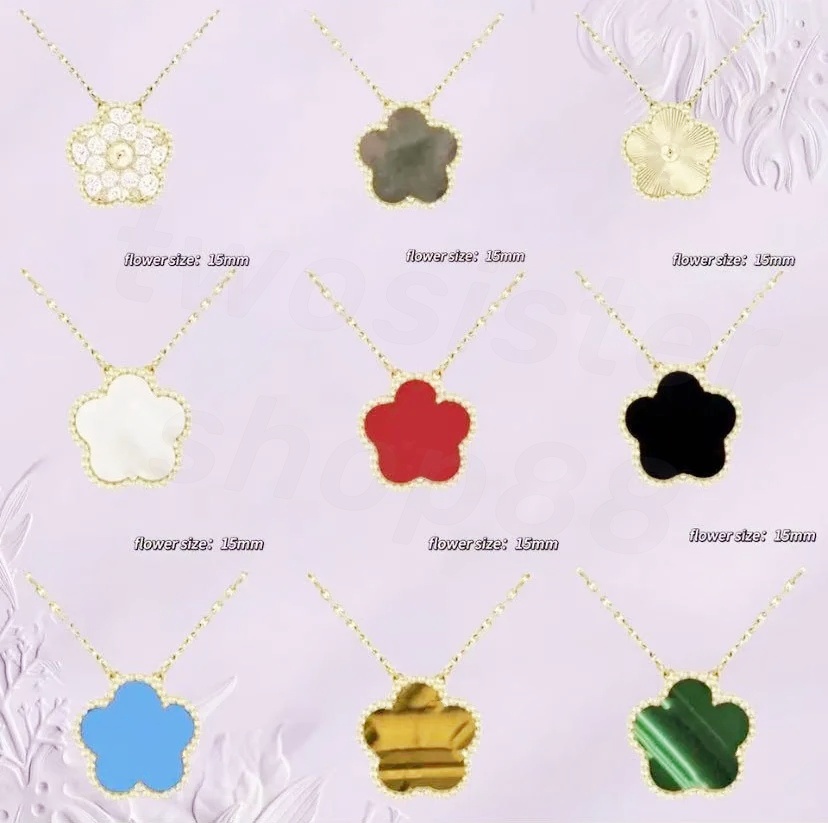 High quality Clover Necklace Pendant Pearl Mother Plated for Womens Girl Valentines Mothers Day Engagement designer Jewelry Gift Designer Choker