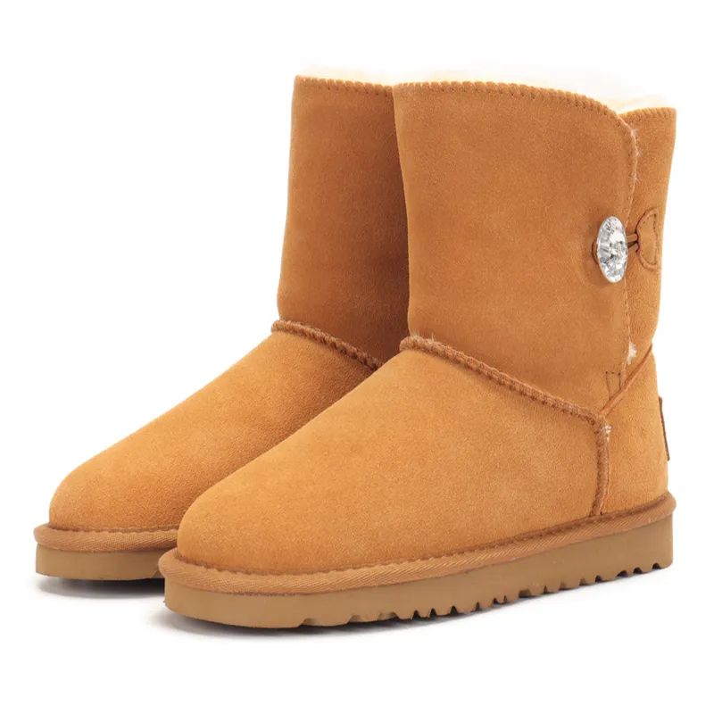 Tasman Tazz slippers sandals Womens Boots Classic Chestnut Fur Black Sand Ankle Mules Winter snow Booties Scuffs fluffy shoe Boots Booties