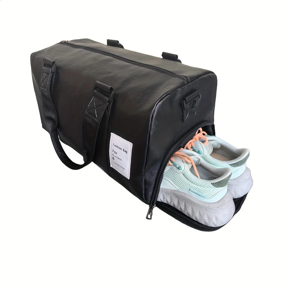 Solid color minimalist travel luggage bag lightweight outdoor luggage bag Versatile training bag 240914