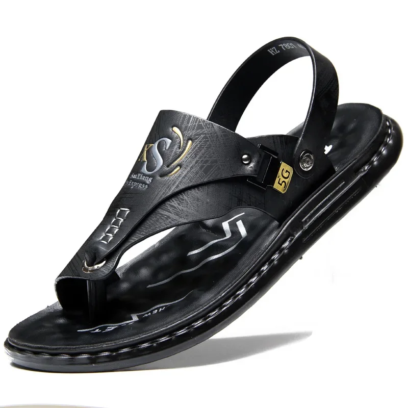 2025 NEW Cushion Summer Beach Holiday Male Casual Sport Sandalias Outdoor Retro Comforty Light Sandals Men b
