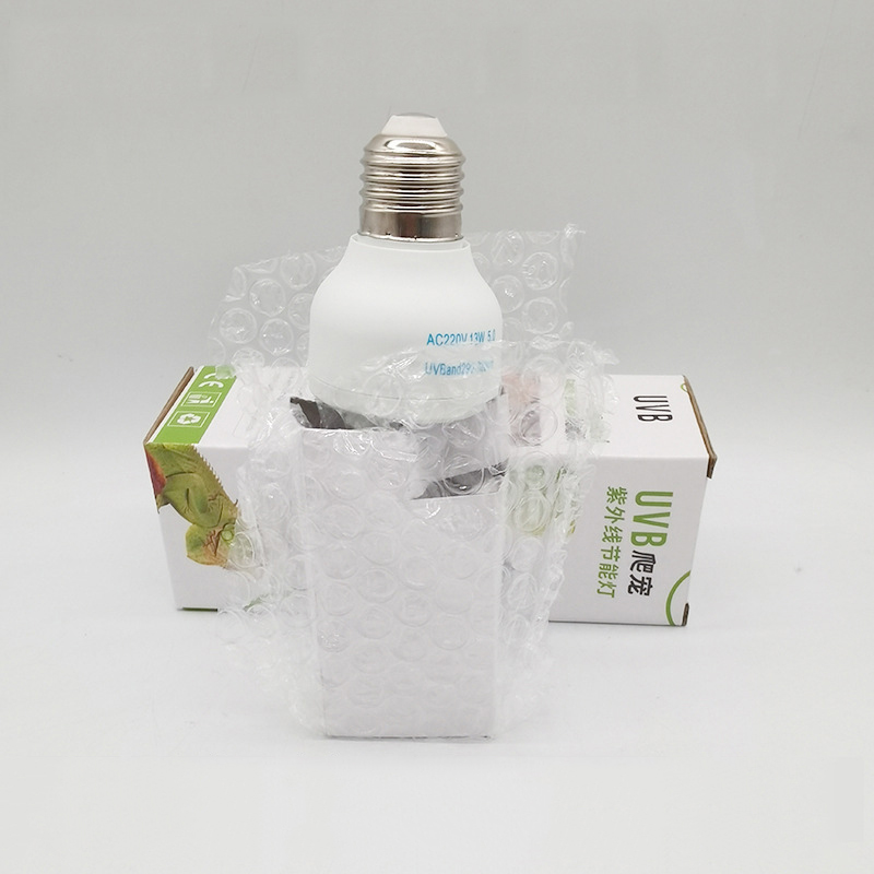 UVB5.0 10.0 Lizard Calcium Supplement Lamp 13W 26W UV Bulb E27 Energy Saving Reptile Lamp for Turtles and Amphibians