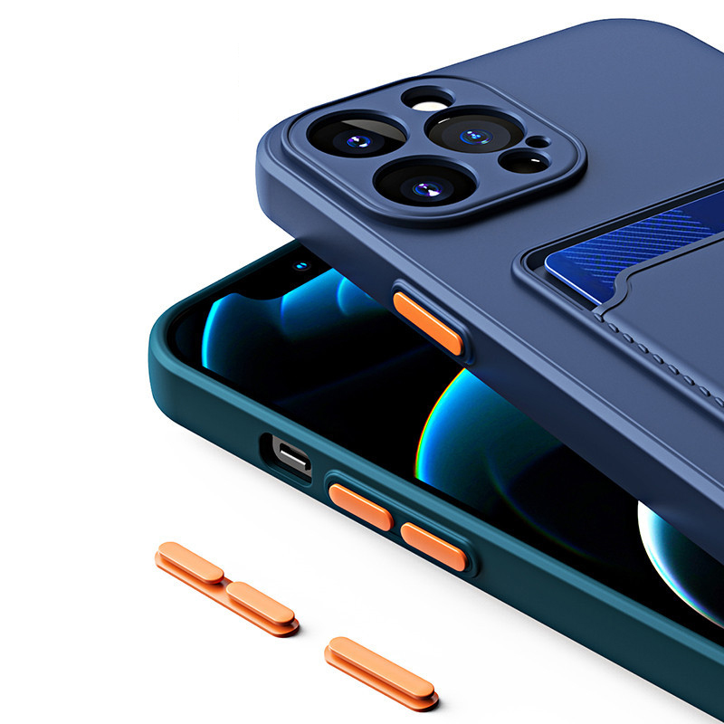 Multi Functional Microfiber Soft TPU Liquid Silicone Wallet Cases With Credit Card Slot Bag Pocket Shockproof Cover For iPhone 16 15 14 13 Mini 12 11 