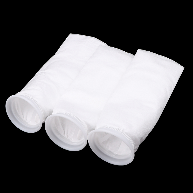 1PCS Aquarium Filter Socks Bags 50/75/100/150/200 Micron Reusable Fish Tank Felt Filter Bags For Fish Tank Filtration Pond