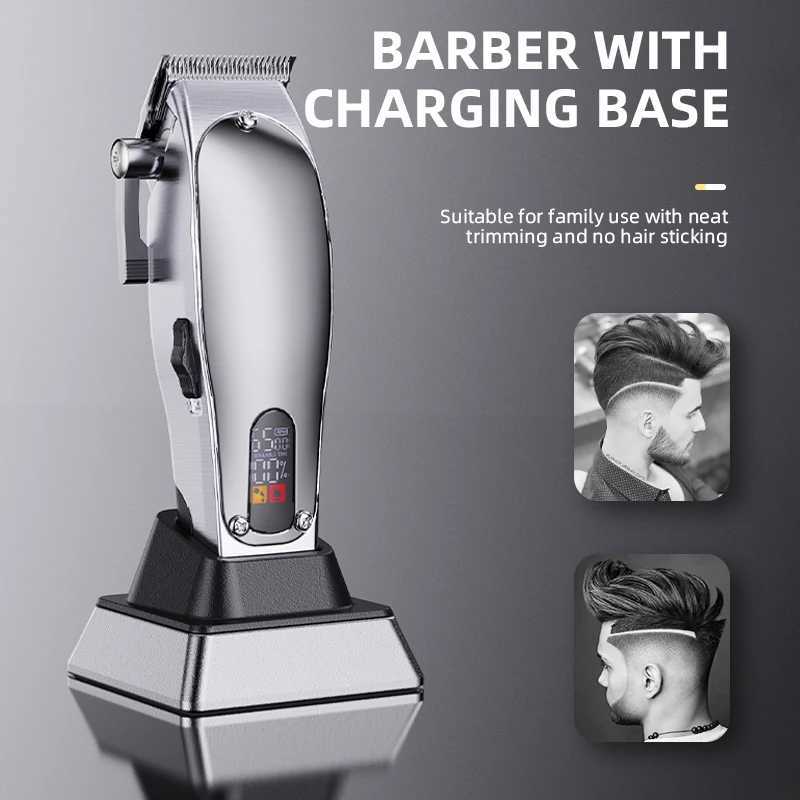 KIKIDO Original Design Metal Hair Clipper Electric Hair Clipper Mens Professional Cordless Hair Clipper W240824