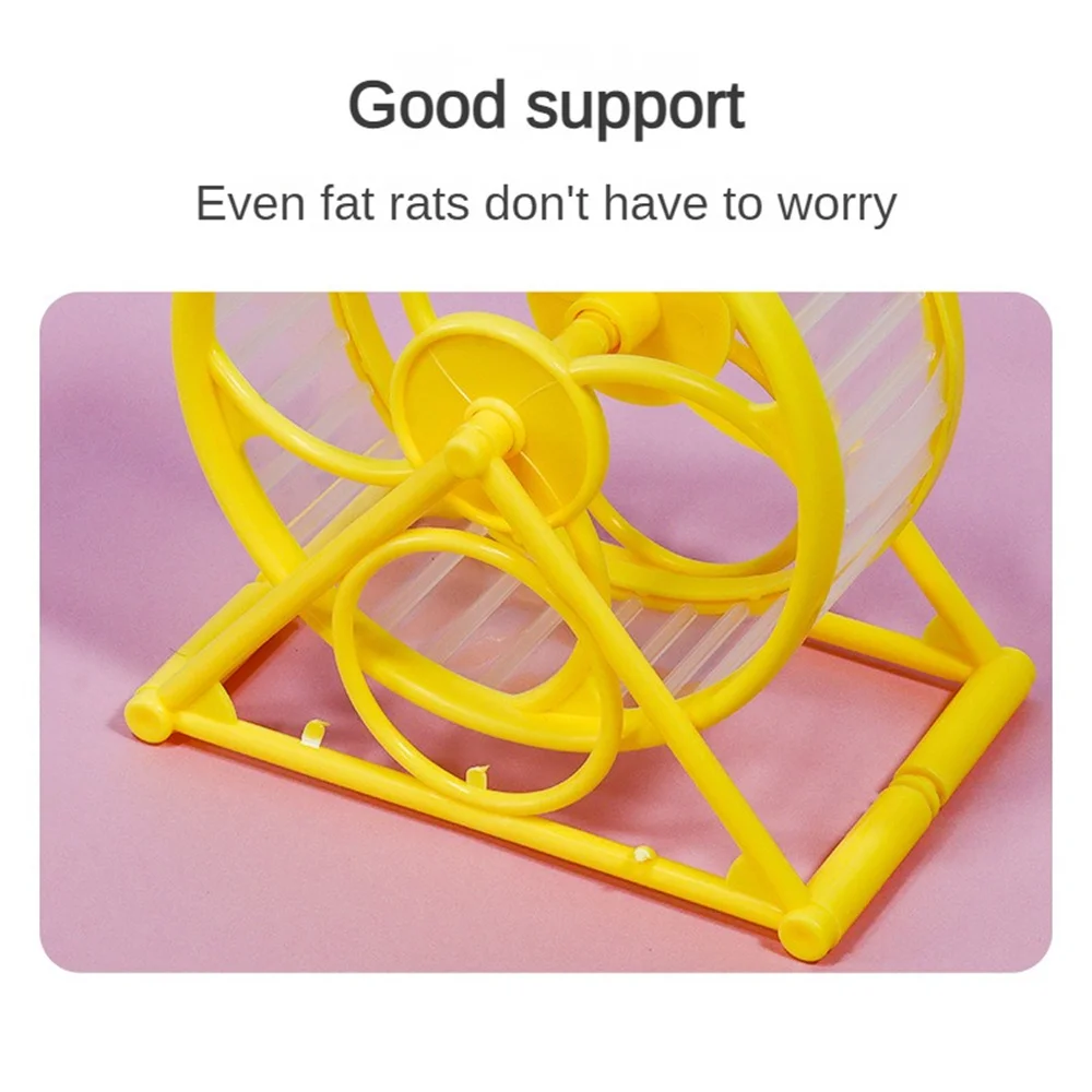 Hamster Wheel Large Pet Jogging Hamster Sports Running Wheel Hamster Cage Accessories Toys Small Animals Exercise Pet Supplies