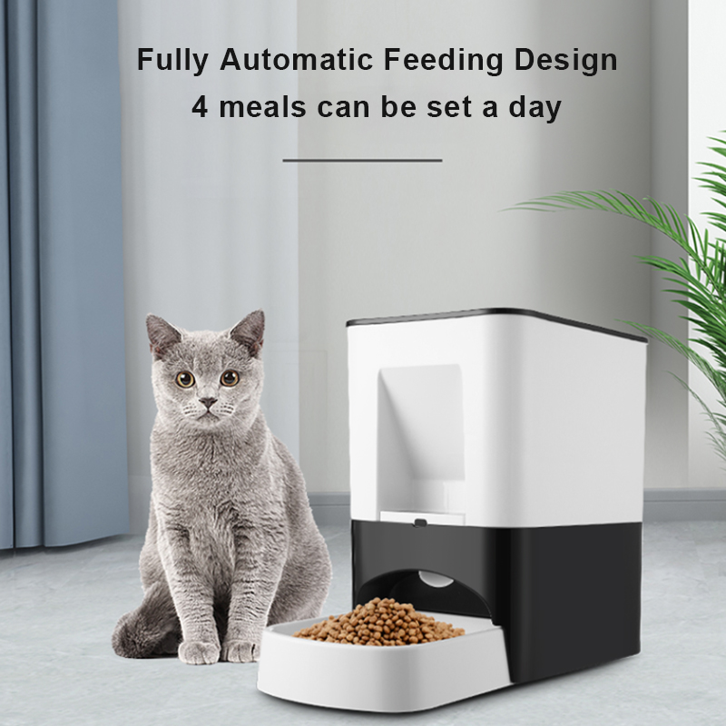 PF100 14L Dry Food Automatic Dog Feeder Lock Key Timed Function Cat Food Dispenser
