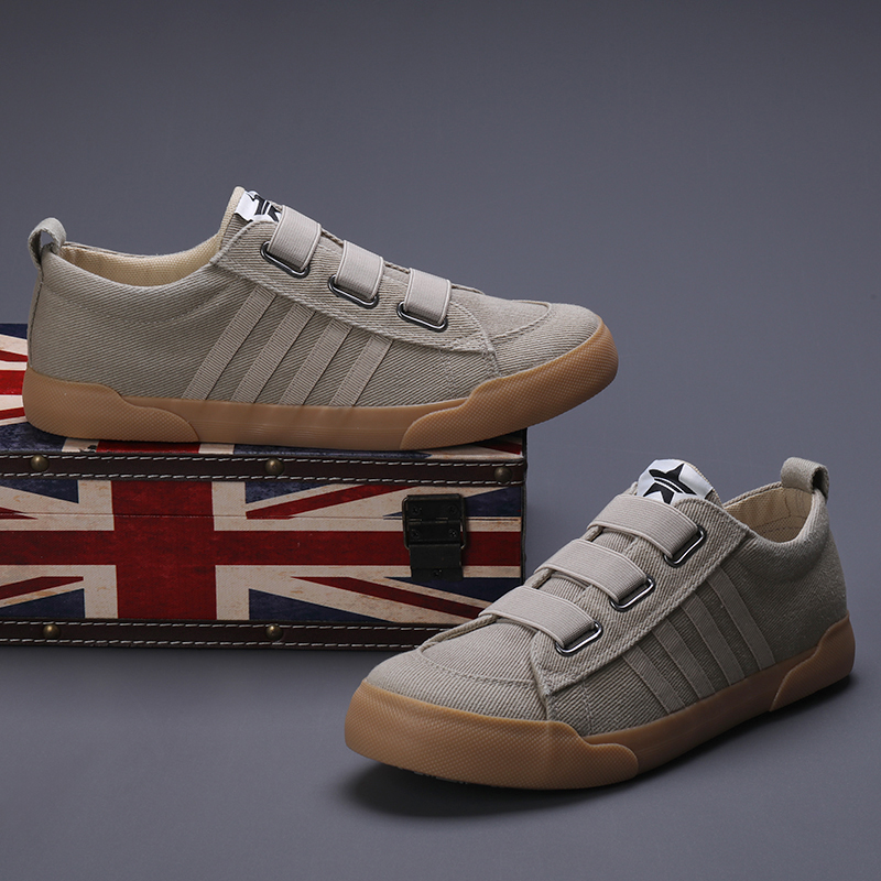 Classic Canvas Shoes Men Flat Shoes Men's Vulcanized Sneakers Shoes Spring Couple Student Casual Lace-up Zapatos Hombre SS24176