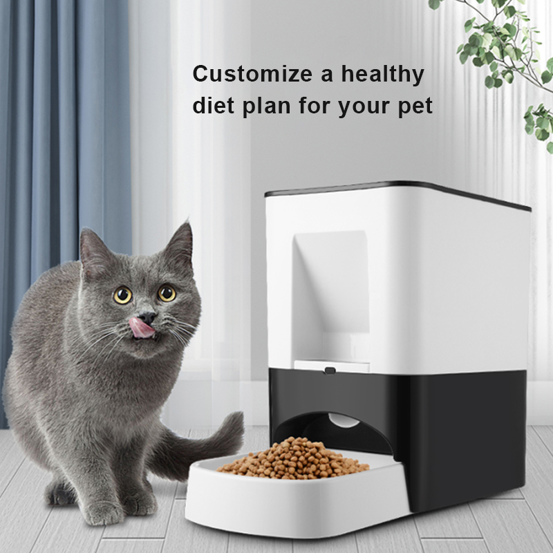 PF100 14L Dry Food Automatic Dog Feeder Lock Key Timed Function Cat Food Dispenser