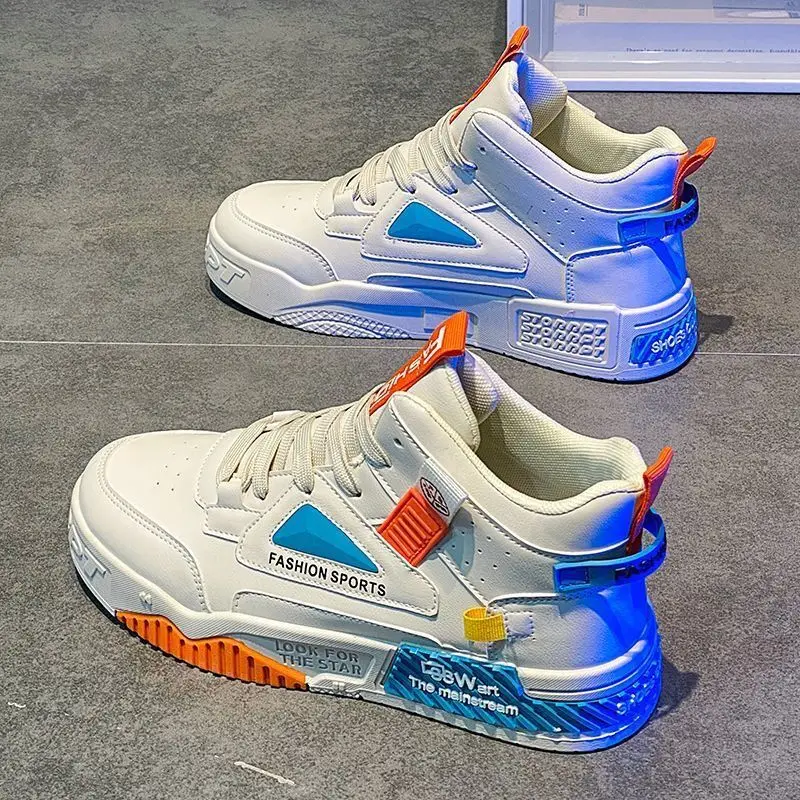 2025 New Fashion Men's Skateboard Shoes Outdoor Hip Hop Skate Shoes Man Street Platform Casual Sneakers Men de hombre