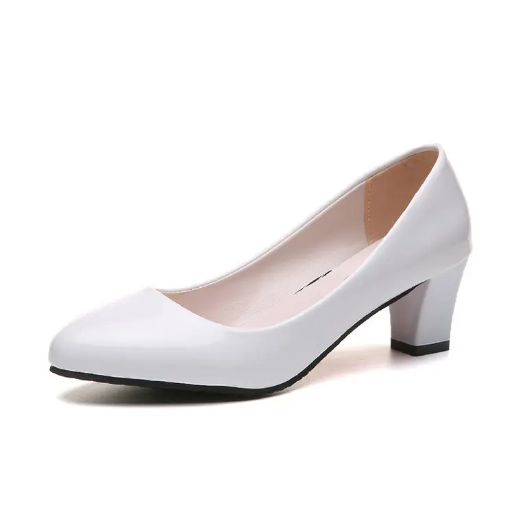 Female Pumps Nude Shallow Mouth Women Fashion Office Work Wedding Party Ladies Low Heel Shoes Woman Autumnss54 adb3