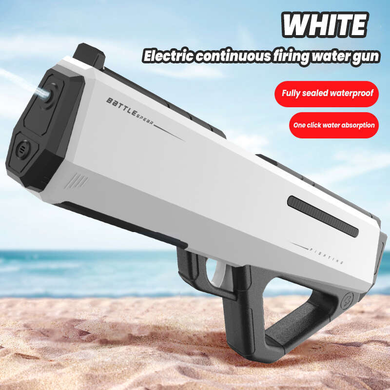 2024 New Electric Toy Fully Automatic Absorbing and Powerful Spray Large Black Technology Children's Water Gun - view 3
